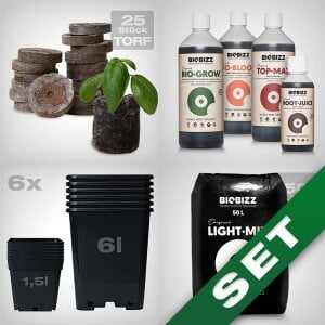 Grow-Starter Kit, Erde, organisch