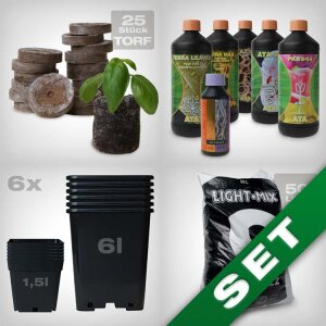 Grow-Starter Kit, Erde, mineralisch