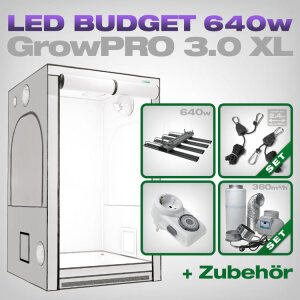 Low Budget Grow Set LED GrowPRO XL, 640W