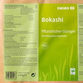 Bokashi pflanzlicher Dünger, 1 kg