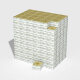 Grodan Delta Kiste, 10x10x6,5cm, ø 27mm (216 Stk.)