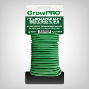 GrowPRO Pflanzendraht für Low Stress Training, 5 mm, 4,9 Meter