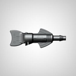 Einstellbarer Mikrotropfer für 4x6mm Mikroschlauch