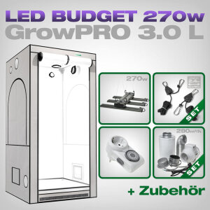 Low Budget Grow Set LED GrowPRO L, 270W