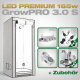 Growbox Komplettset LED GrowPRO S + 1x Q4W, 165W