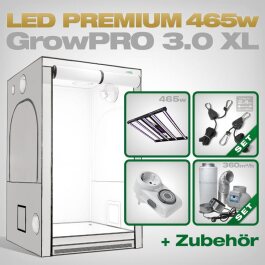 Growbox Komplettset LED GrowPRO XL, Lumatek ZEUS 465W PRO...