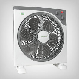 Kastenventilator (Boxfan) mit Timer, 3 Stufen 45W