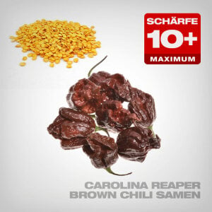 Carolina Reaper Brown Chili Samen, 10 Stk.