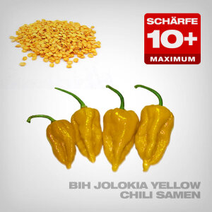 Bih Jolokia Yellow Chili Samen, 10 Stk.