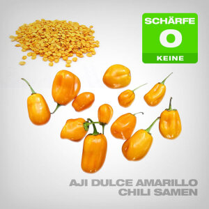 Aji Dulce Amarillo Chili Samen, 10 Stk.