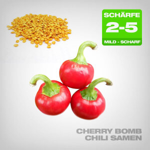 Cherrybomb Kirschpaprika Chili Samen 10 Stk.