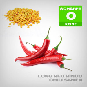 Long Red Ringo Chili Samen, 10 Stk.