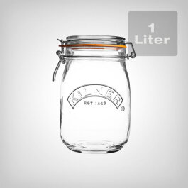 Kilner Weckglas mit Bügelverschluss rund, 1 Liter