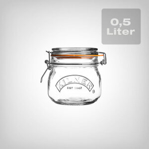 Kilner Weckglas mit Bügelverschluss rund, 500ml