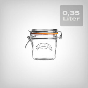 Kilner Weckglas mit Bügelverschluss rund, 350ml