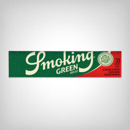 Smoking Grün King Size Longpaper aus Hanf (einzeln)