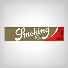 Smoking Gold King Size Slim Longpaper (einzeln)