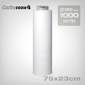 PrimaKlima Carbocone Aktivkohlefilter 1000 m3/h, ø 160mm