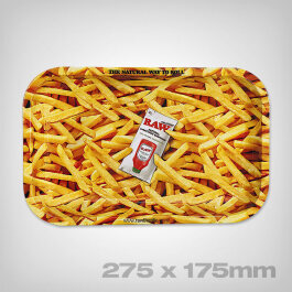 RAW French Fries Rolling Tray, Size S