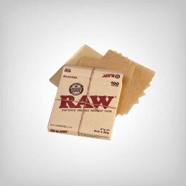 RAW Pergamentpapier für Extraktion 100er Box
