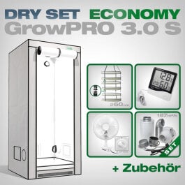 Grow Trockenbox Set Economy S, 80x80x180cm