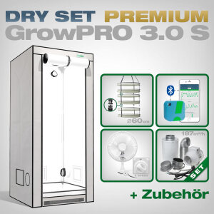 Grow Trockenbox Set Premium S, 80x80x180cm