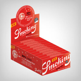 Smoking King Size Thinnest Longpaper + Tips (24er Box)
