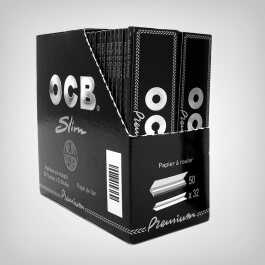 OCB Black Premium King Size Slim Longpaper (50er Box)