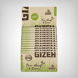 Gizeh Bio Hanf & Gras King Size Slim Longpaper + Tips...
