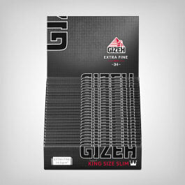 Gizeh Black Extra Fine King Size Slim Longpaper (50er Box)