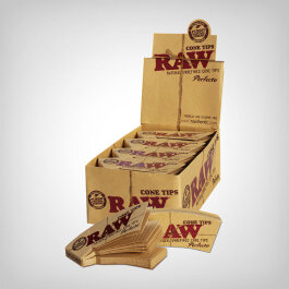 RAW Cone Tips perforiert (24er Box)