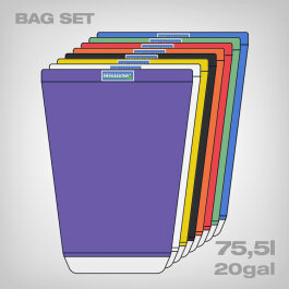 Lite Bubble Bag by BubbleMan, 8 Bag Kit, 75,5 Liter (20 gal)