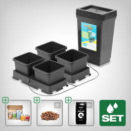 AutoPot easy2grow Komplettset 4 x 8,5L Erde + BioTabs