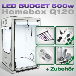 HOMEbox Q120 LED Grow Set + 1x Lumatek ZEUS 600W
