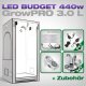 GrowPRO 3.0 L LED Grow Set + 2x hortiONE 600