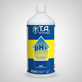 Terra Aquatica pH + (pH Up) Korrekturlösung, 1 Liter