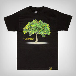 Lemon Life, Lemon Tree T-Shirt, schwarz, unisex, L