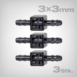 Blumat Mini-Verbinder 3-3mm, 3 Stk.