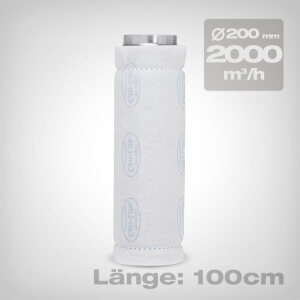 Can-Lite Aktivkohlefilter, 2000 m3/h, 200mm