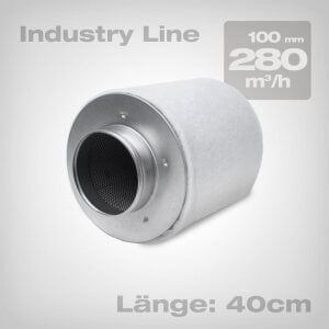 Aktivkohlefilter Prima Klima Industry Line, K1601 280 m3/h, ø 100mm