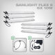 Sanlight FLEX II LED Set mit Netzteil und Kabel, 6x FLEX II 10