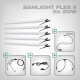 Sanlight FLEX II LED Set mit Netzteil und Kabel, 5x FLEX II 20