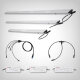 Sanlight FLEX II LED Set mit Netzteil und Kabel, 4x FLEX II 25