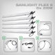 Sanlight FLEX II LED Set mit Netzteil und Kabel, 5x FLEX II 25