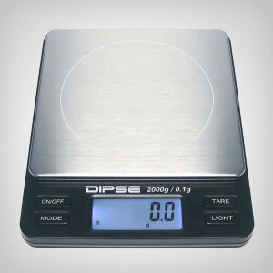 Dipse TP-Serie, Digitale Tischwaage (2kg / 0,1g)