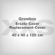 GrowPRO 3.0 Growbox XXS Ersatz-Cover, 40x40x120cm