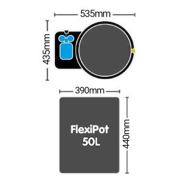 AutoPot 1Pot XXL Erweiterungsset, 50L