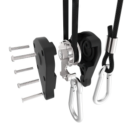 GrowPRO Seilzugratschen-Set, stufenlos verstellbar - B-Ware