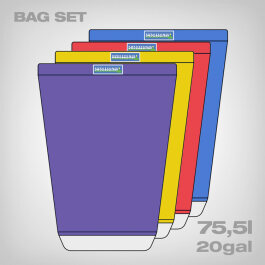 Original Bubble Bag by BubbleMan, 4 Bag Kit, 75,5 Liter (20 gal)