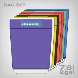 Original Bubble Bag by BubbleMan, 8 Bag Kit, 7,6 Liter (2...
